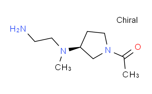 CAS No. 1354018-75-9, (S)-1-(3-((2-Aminoethyl)(methyl)amino)pyrrolidin-1-yl)ethanone