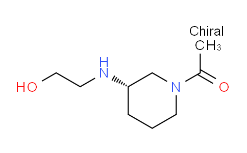 CAS No. 1353996-99-2, (S)-1-(3-((2-Hydroxyethyl)amino)piperidin-1-yl)ethanone