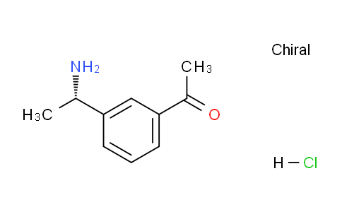 CAS No. 2061996-86-7, (S)-1-(3-(1-Aminoethyl)phenyl)ethanone hydrochloride