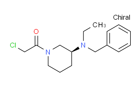 CAS No. 1354015-52-3, (S)-1-(3-(Benzyl(ethyl)amino)piperidin-1-yl)-2-chloroethanone