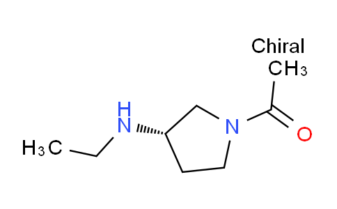 CAS No. 1354008-89-1, (S)-1-(3-(Ethylamino)pyrrolidin-1-yl)ethanone