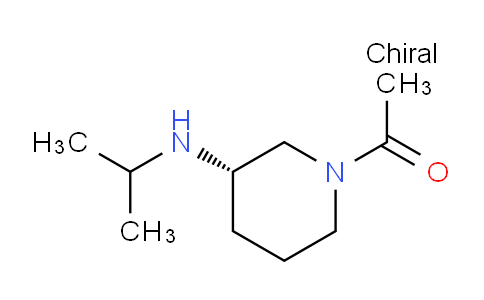 CAS No. 1354018-14-6, (S)-1-(3-(Isopropylamino)piperidin-1-yl)ethanone