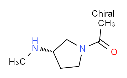 CAS No. 1354009-37-2, (S)-1-(3-(Methylamino)pyrrolidin-1-yl)ethanone