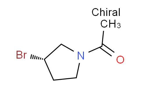 CAS No. 1354020-79-3, (S)-1-(3-Bromopyrrolidin-1-yl)ethanone