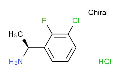 CAS No. 1313593-59-7, (S)-1-(3-Chloro-2-fluorophenyl)ethanamine hydrochloride