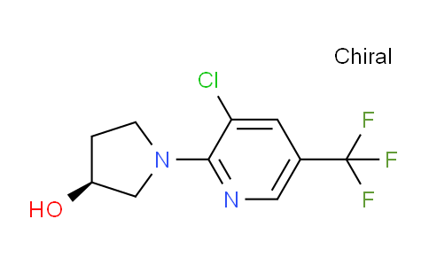CAS No. 1311776-29-0, (S)-1-(3-Chloro-5-(trifluoromethyl)pyridin-2-yl)pyrrolidin-3-ol