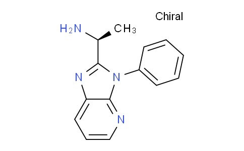 CAS No. 1393176-14-1, (S)-1-(3-Phenyl-3H-imidazo[4,5-b]pyridin-2-yl)ethanamine