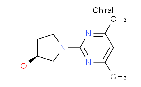CAS No. 1261235-46-4, (S)-1-(4,6-Dimethylpyrimidin-2-yl)pyrrolidin-3-ol
