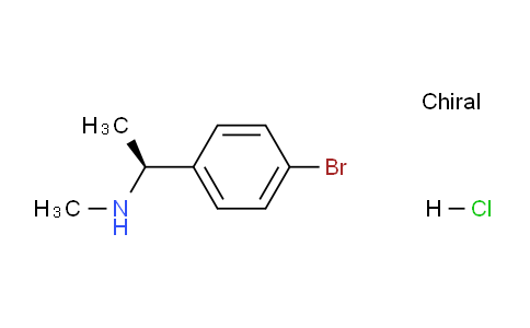 CAS No. 1810074-73-7, (S)-1-(4-Bromophenyl)-N-methylethanamine hydrochloride