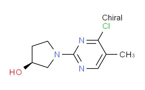 CAS No. 1264036-79-4, (S)-1-(4-Chloro-5-methylpyrimidin-2-yl)pyrrolidin-3-ol