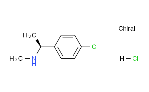 CAS No. 2061996-49-2, (S)-1-(4-Chlorophenyl)-N-methylethanamine hydrochloride