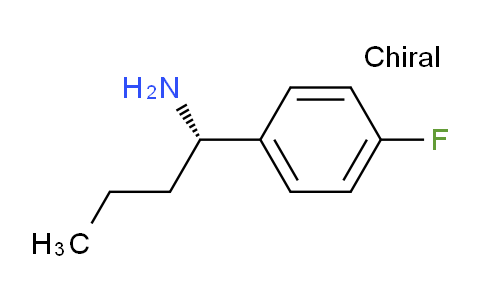 CAS No. 321840-52-2, (S)-1-(4-Fluorophenyl)butan-1-amine