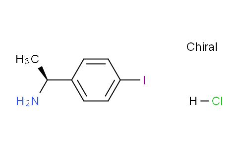 CAS No. 1308650-40-9, (S)-1-(4-Iodophenyl)ethanamine hydrochloride