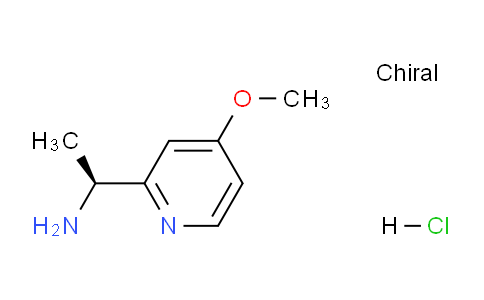 CAS No. 1956437-42-5, (S)-1-(4-Methoxypyridin-2-yl)ethanamine hydrochloride