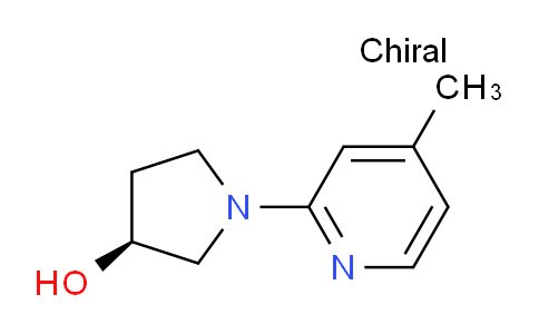 CAS No. 1289584-91-3, (S)-1-(4-Methylpyridin-2-yl)pyrrolidin-3-ol