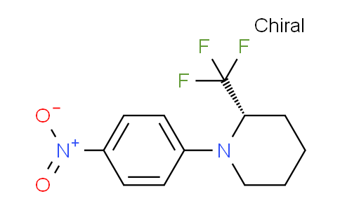 CAS No. 1416348-87-2, (S)-1-(4-Nitrophenyl)-2-(trifluoromethyl)-piperidine