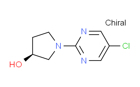 CAS No. 1261235-27-1, (S)-1-(5-Chloropyrimidin-2-yl)pyrrolidin-3-ol
