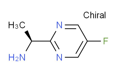CAS No. 905587-29-3, (S)-1-(5-Fluoropyrimidin-2-yl)ethanamine