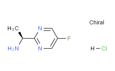 CAS No. 1075756-60-3, (S)-1-(5-Fluoropyrimidin-2-yl)ethanamine hydrochloride(1:x)
