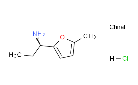 CAS No. 1810074-74-8, (S)-1-(5-Methylfuran-2-yl)propan-1-amine hydrochloride
