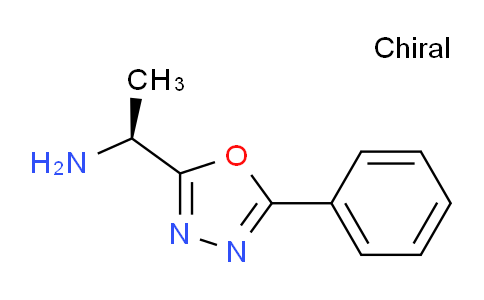 CAS No. 1351397-94-8, (S)-1-(5-Phenyl-1,3,4-oxadiazol-2-yl)ethanamine