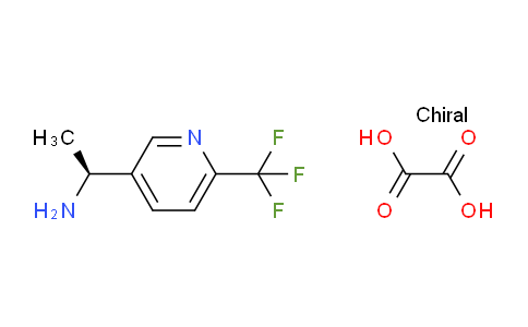 CAS No. 1956437-31-2, (S)-1-(6-(Trifluoromethyl)pyridin-3-yl)ethanamine oxalate