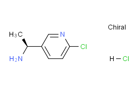CAS No. 1391351-57-7, (S)-1-(6-Chloropyridin-3-yl)ethanamine hydrochloride