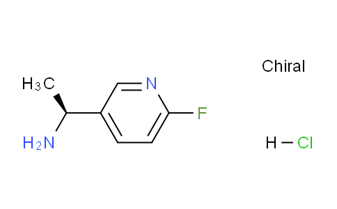 CAS No. 1956437-46-9, (S)-1-(6-Fluoropyridin-3-yl)ethanamine hydrochloride