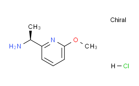 CAS No. 1391355-66-0, (S)-1-(6-Methoxypyridin-2-yl)ethanamine hydrochloride