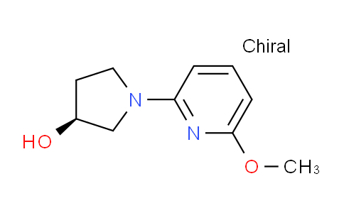 CAS No. 1467062-09-4, (S)-1-(6-Methoxypyridin-2-yl)pyrrolidin-3-ol