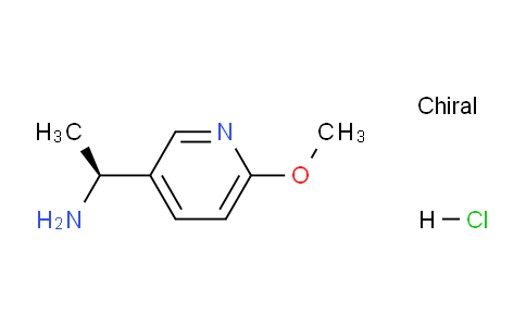 CAS No. 1391355-13-7, (S)-1-(6-Methoxypyridin-3-yl)ethanamine hydrochloride