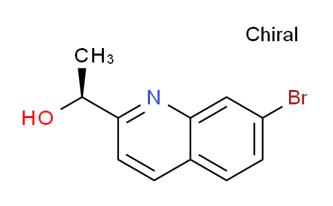 CAS No. 1956435-70-3, (S)-1-(7-Bromoquinolin-2-yl)ethanol
