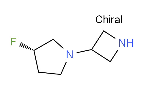 CAS No. 1257294-17-9, (S)-1-(Azetidin-3-yl)-3-fluoropyrrolidine