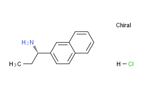 CAS No. 1810074-89-5, (S)-1-(Naphthalen-2-yl)propan-1-amine hydrochloride