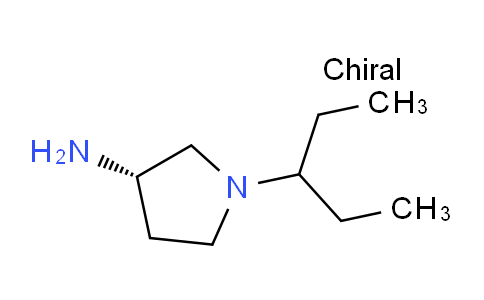 CAS No. 1286208-32-9, (S)-1-(Pentan-3-yl)pyrrolidin-3-amine