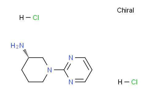 CAS No. 1439894-62-8, (S)-1-(Pyrimidin-2-yl)piperidin-3-amine dihydrochloride