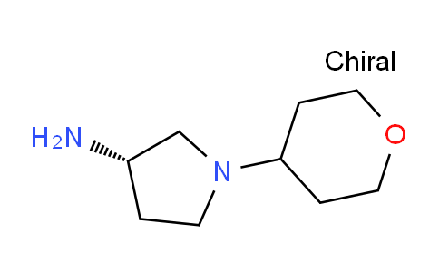 CAS No. 791758-82-2, (S)-1-(Tetrahydro-2H-pyran-4-yl)pyrrolidin-3-amine