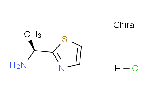 CAS No. 2323582-65-4, (S)-1-(Thiazol-2-yl)ethanamine hydrochloride