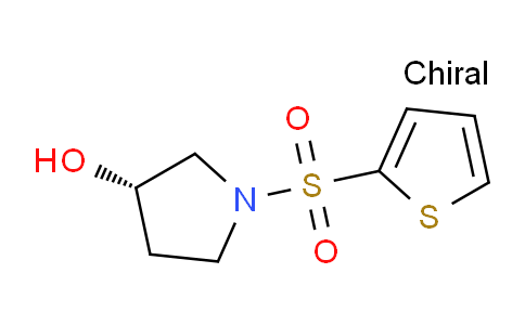 CAS No. 1314354-95-4, (S)-1-(Thiophen-2-ylsulfonyl)pyrrolidin-3-ol