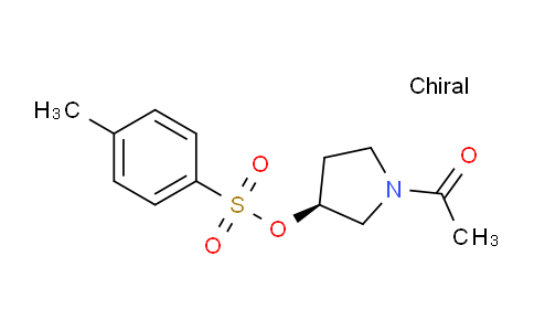 CAS No. 1353993-61-9, (S)-1-Acetylpyrrolidin-3-yl 4-methylbenzenesulfonate