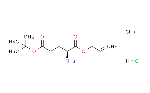 CAS No. 1214283-78-9, (S)-1-Allyl 5-tert-butyl 2-aminopentanedioate hydrochloride