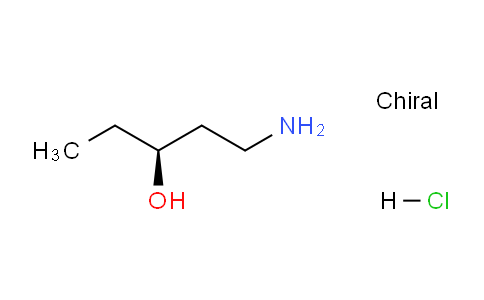 CAS No. 1956436-94-4, (S)-1-Aminopentan-3-ol hydrochloride