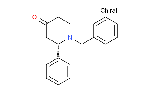 CAS No. 1346773-44-1, (S)-1-Benzyl-2-phenylpiperidin-4-one