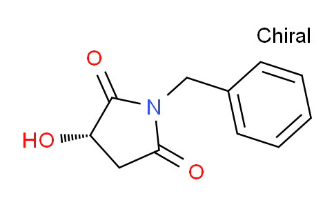 CAS No. 101469-91-4, (S)-1-Benzyl-3-hydroxypyrrolidine-2,5-dione