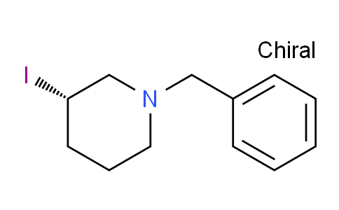 CAS No. 1354017-24-5, (S)-1-Benzyl-3-iodopiperidine