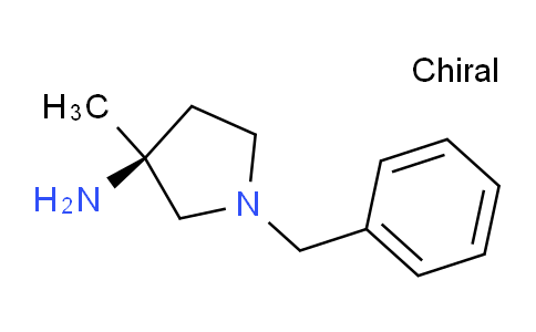 CAS No. 181417-32-3, (S)-1-Benzyl-3-methylpyrrolidin-3-amine