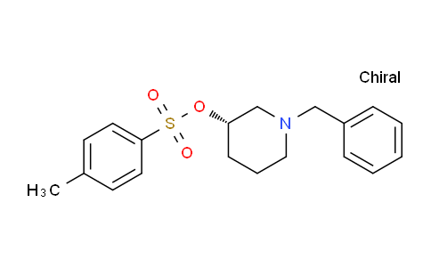 CAS No. 1354016-86-6, (S)-1-Benzylpiperidin-3-yl 4-methylbenzenesulfonate