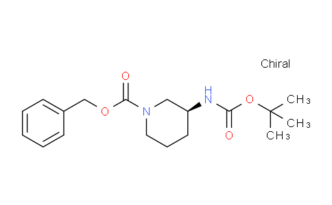 CAS No. 876379-22-5, (S)-1-Cbz-3-Boc-Aminopiperidine