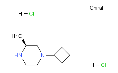 CAS No. 1384268-77-2, (S)-1-Cyclobutyl-3-methylpiperazine dihydrochloride