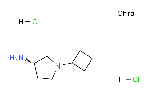 CAS No. 1286208-62-5, (S)-1-Cyclobutylpyrrolidin-3-amine dihydrochloride